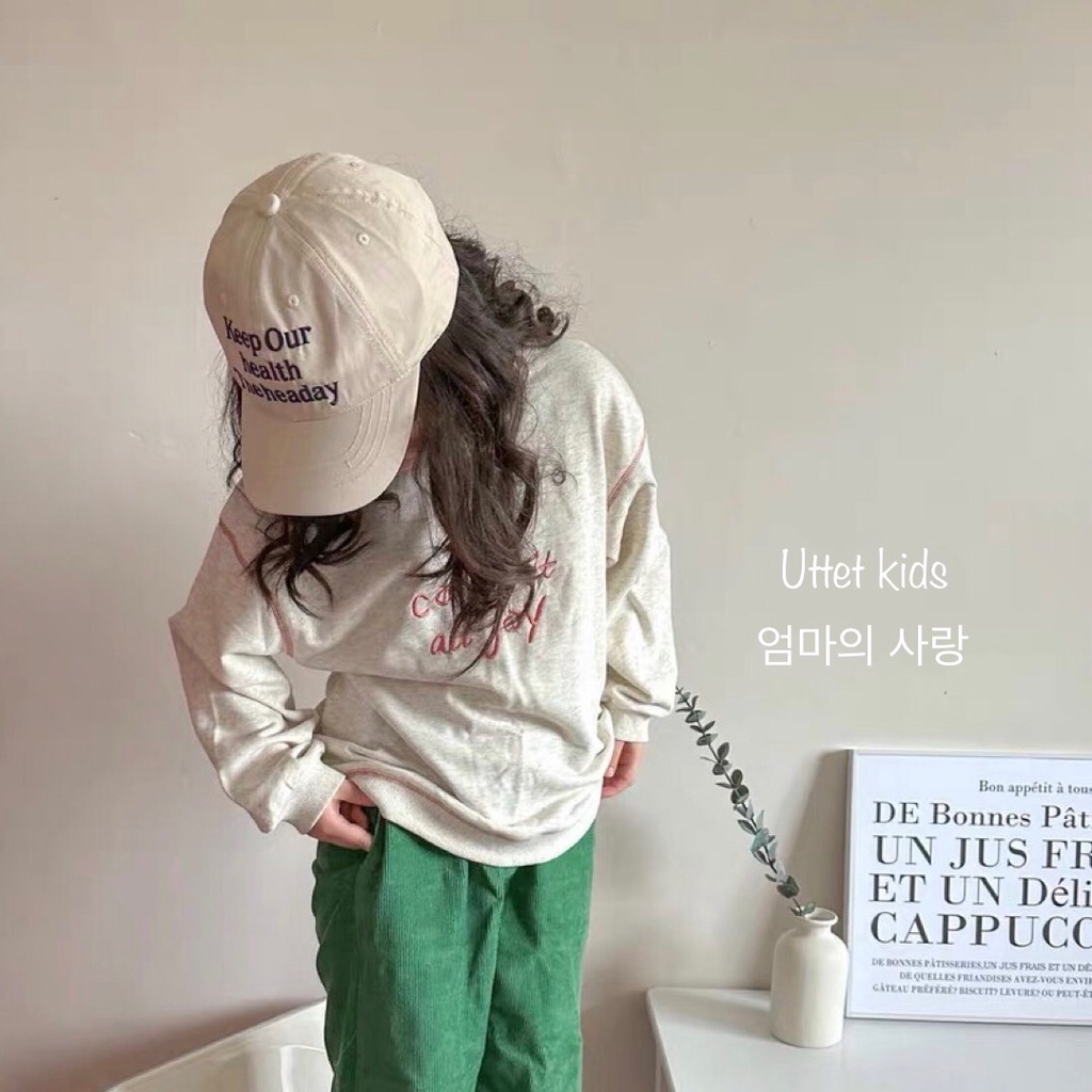 MŨ LƯỠI TRAI KEEP OUT CHU VI 52CM PHONG CÁCH HÀN QUỐC CHO BÉ GÁI VÀ BÉ TRAI