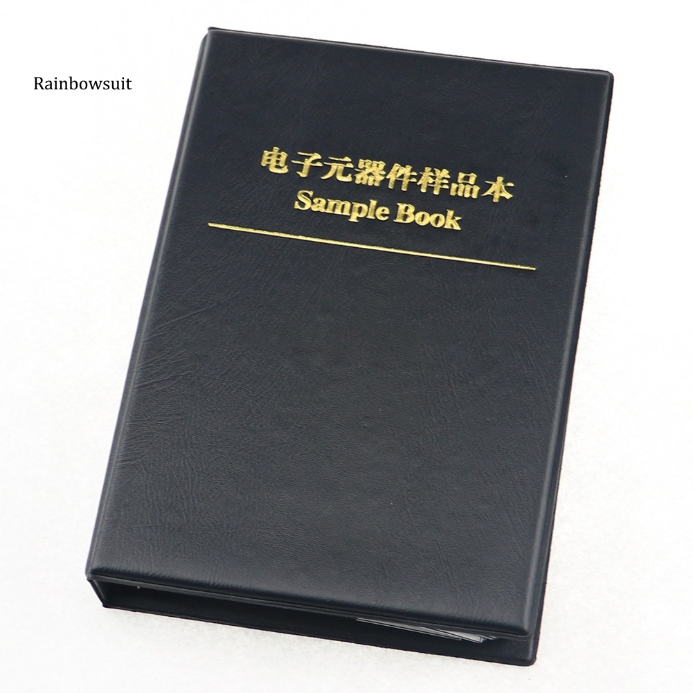 Sách Đựng 8500 Mẫu Điện Trở Chip 0201 0402 0603 SMD 170 Giá Trị Chuyên Dụng