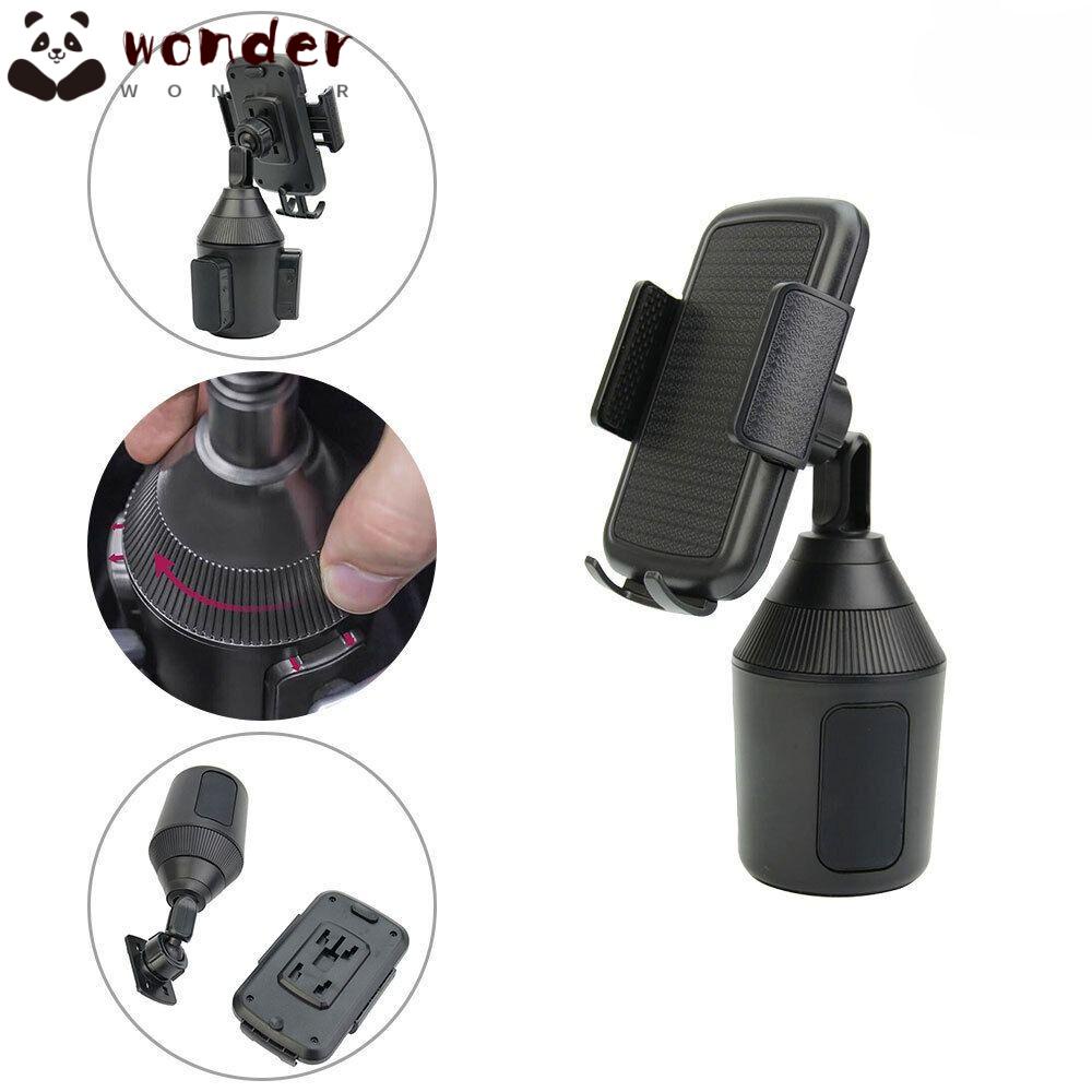 WONDER Giá Đỡ Điện Thoại / Cốc Nước Xoay 360 Độ Gắn Xe Hơi Tiện Dụng° Giá Đỡ Điện Thoại / Máy Tính Bảng Xoay Được Tiện Dụng