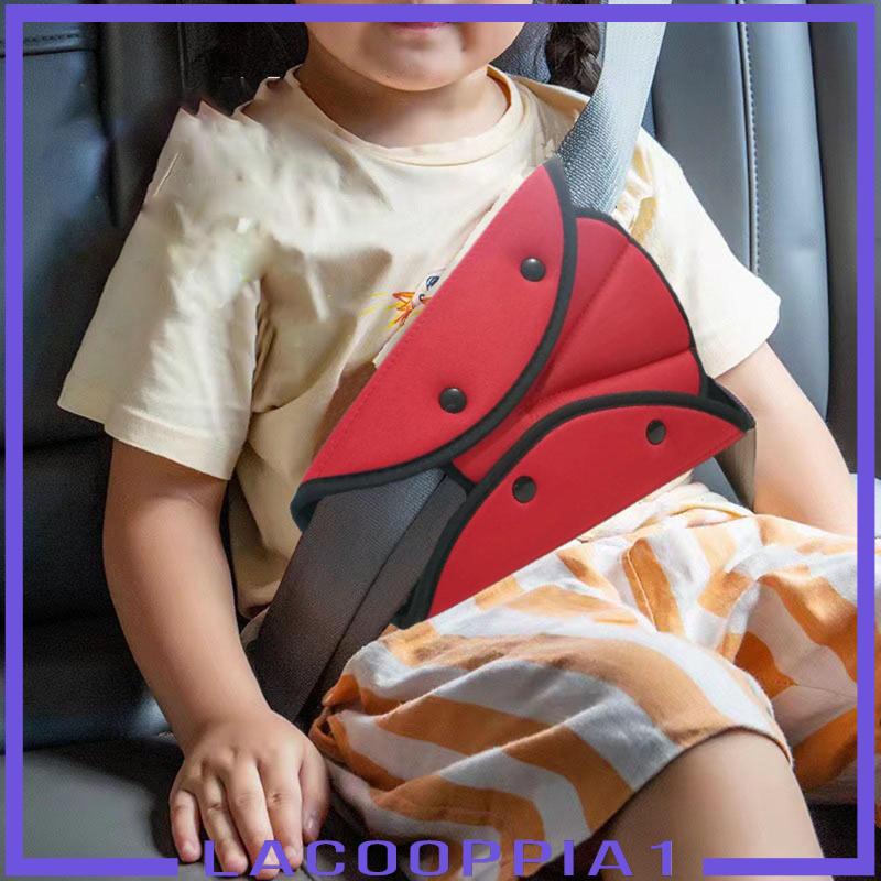 Vỏ Bọc Dây Đai An Toàn Xe Hơi Hình Tam Giác Màu Đỏ Dễ Điều Chỉnh Cho Bé