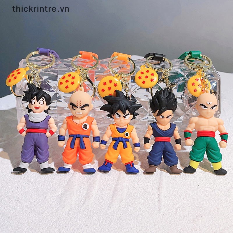 Móc Khóa Hình Nhân Vật Son Goku Piccolo Bằng PVC Thời Trang Cho Nam Và Nữ