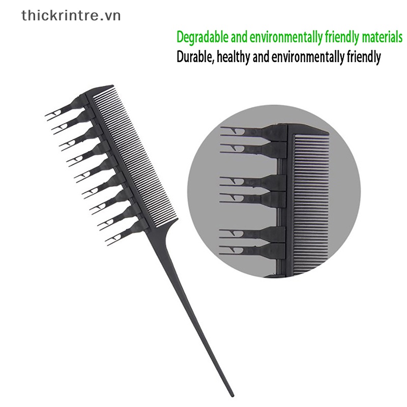 Lược Chải Nhuộm Tóc Tạo Kiểu Tóc Đuôi Ngựa Độc Đáo