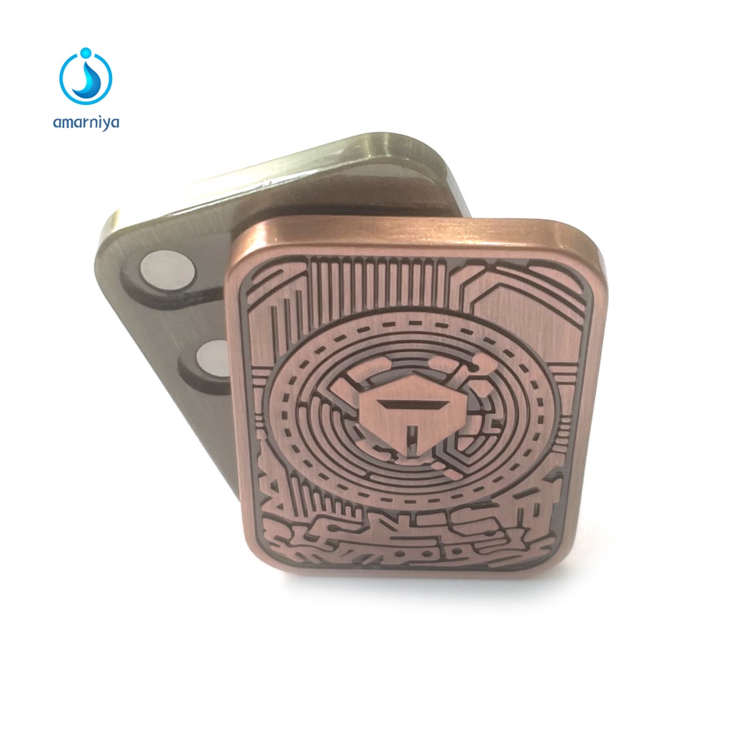 (Shop Amart) Đồ Chơi Thẻ Bài Kim Loại Cảm Biến Kích Thước Nhỏ Giảm Căng Thẳng