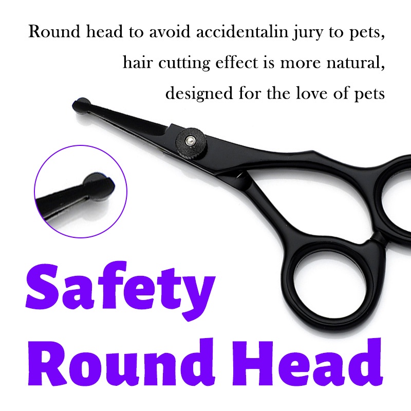 HamshMoc Dụng Cụ Chải Lông 5 Trong 1 Đầu Tròn An Toàn Chuyên Dụng Cho Thú Cưng