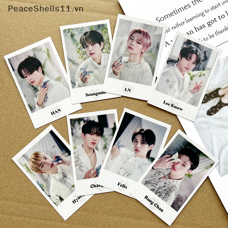 Bộ Thẻ Ảnh LOMO In Hình Nhóm Nhạc Stray Kids