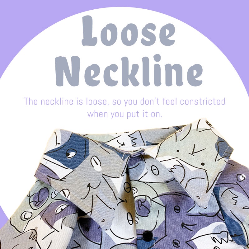 HamshMoc Áo Mềm Nhẹ Thoáng Khí In Họa Tiết Hamsa Dễ Thương Cho Thú Cưng