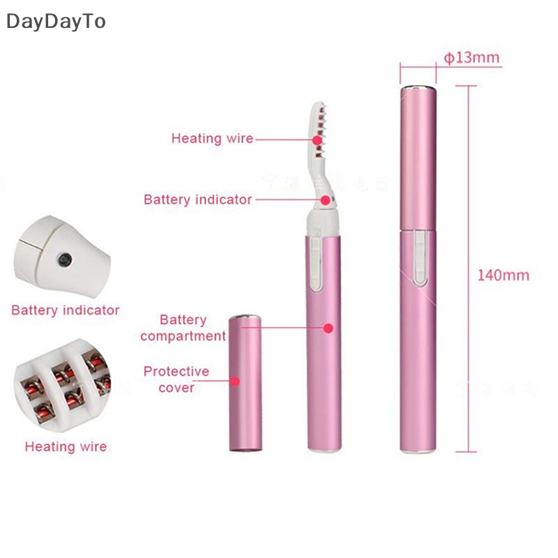 Dụng Cụ Uốn Cong Lông Mi Bằng Điện Có Thể Sạc Lại