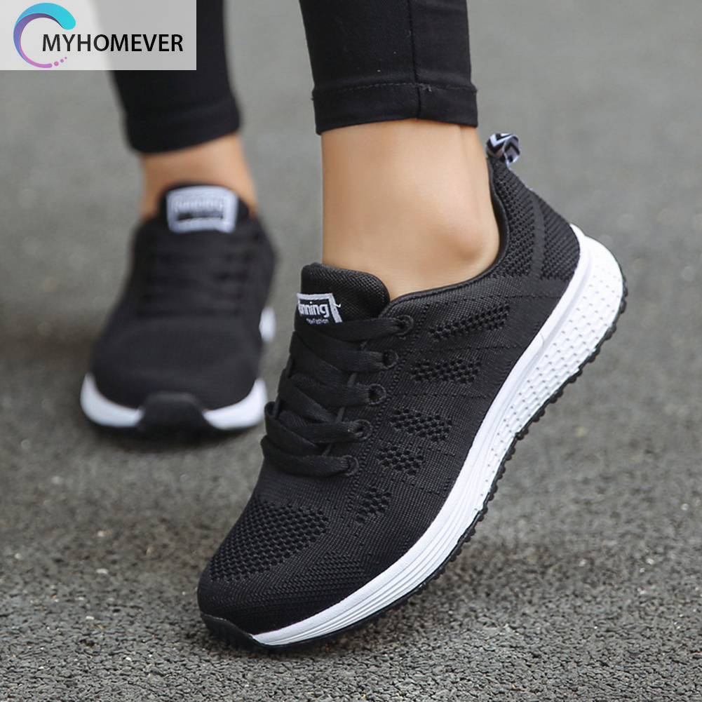 Giày Thể Thao Lưới Thoáng Khí Thời Trang Cho Nữ