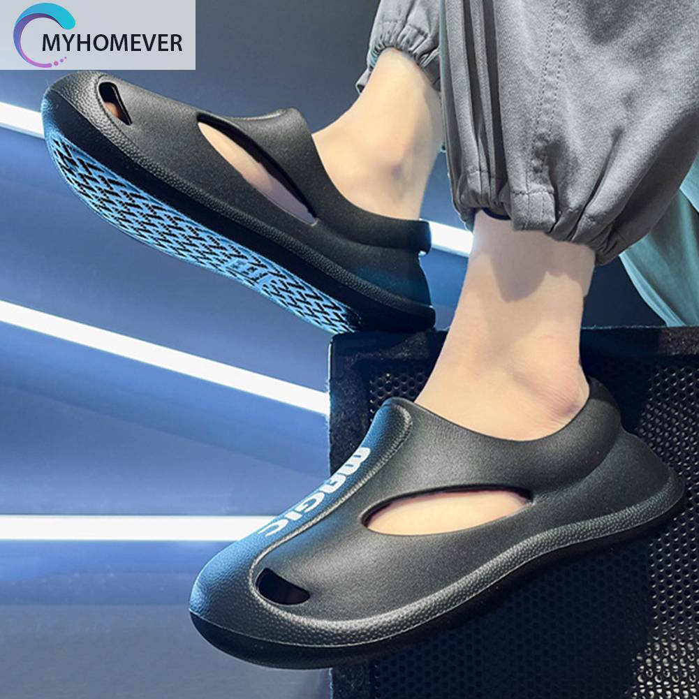 Xăng đan Nhựa EVA Chống Trượt Thoáng Khí Thời Trang Đi Biển Cho Nam Và Nữ