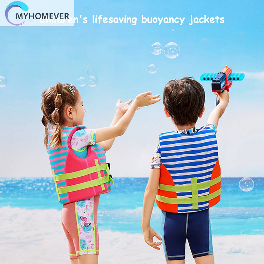 Áo Phao Cứu Sinh Có Khóa Kéo Cho Bé