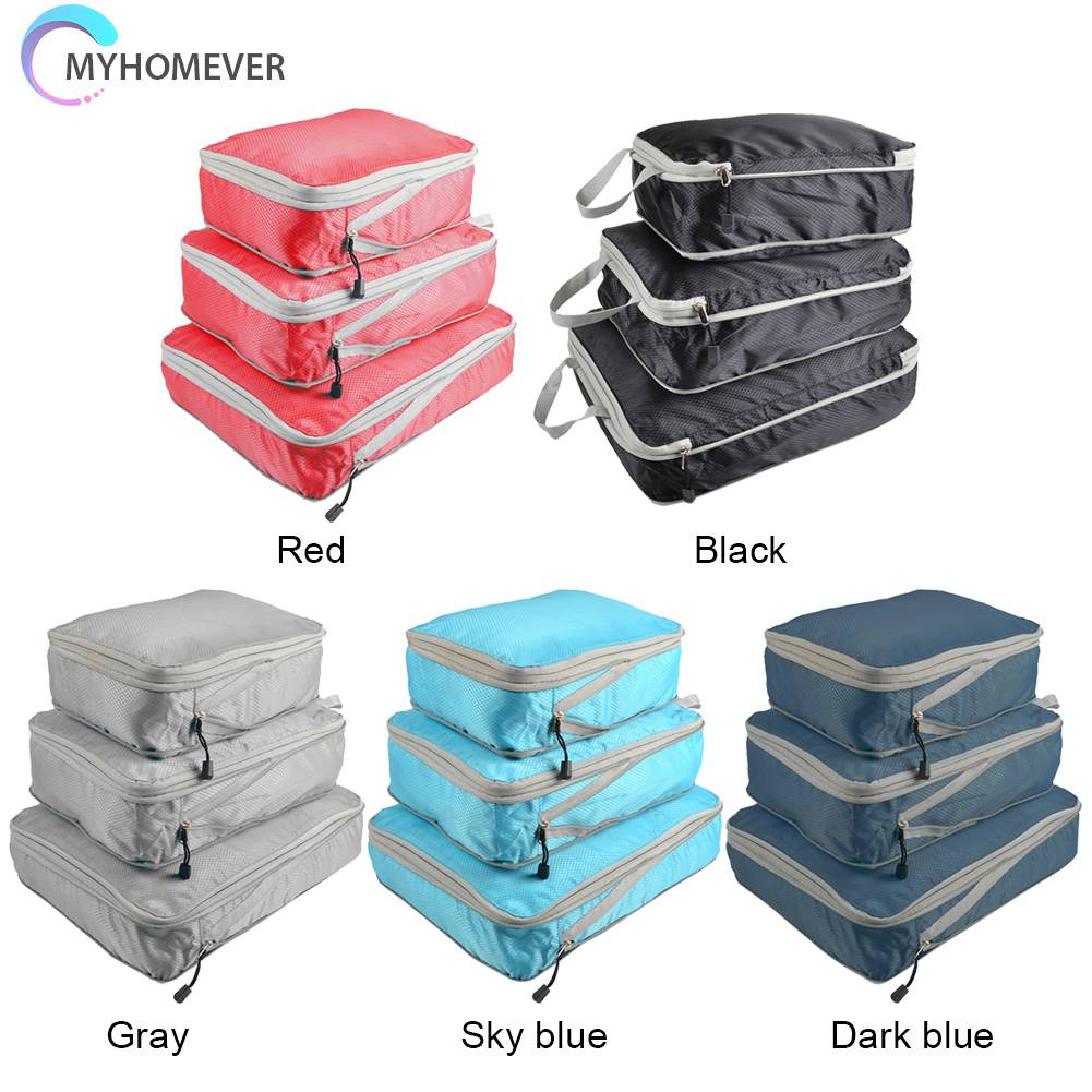 Set 3 Túi Nén Đựng Quần Áo Tiện Lợi