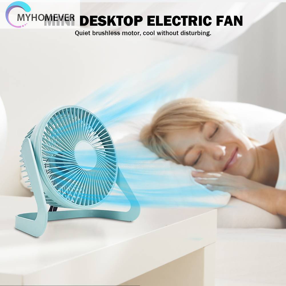 Quạt Điện Làm Mát Không Khí 2 Tốc Độ Gió Mạnh Cho Văn Phòng / Nhà Ở / Dorm