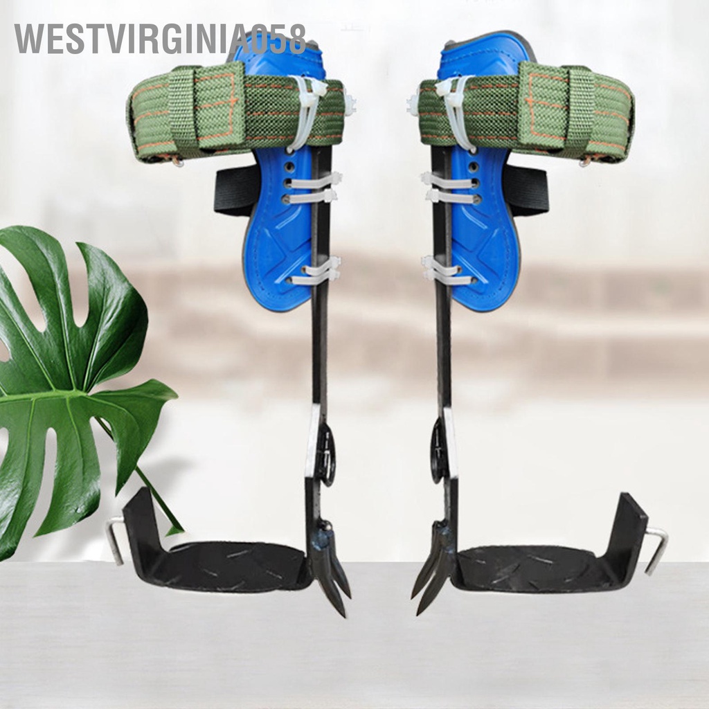 Westvirginia058 Thép Tấm Gai Leo Cây Thiết Bị Có Dây Đứng Chống Trượt Cột Giày Núi