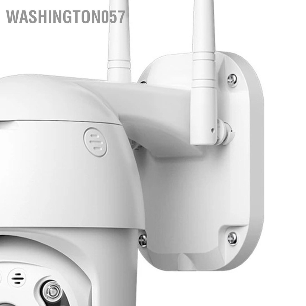 Washington057 Camera gia đình WiFi Góc rộng 360 ° HD Hình ảnh rõ nét Phát hiện thông minh không dây Thông báo động chống nước