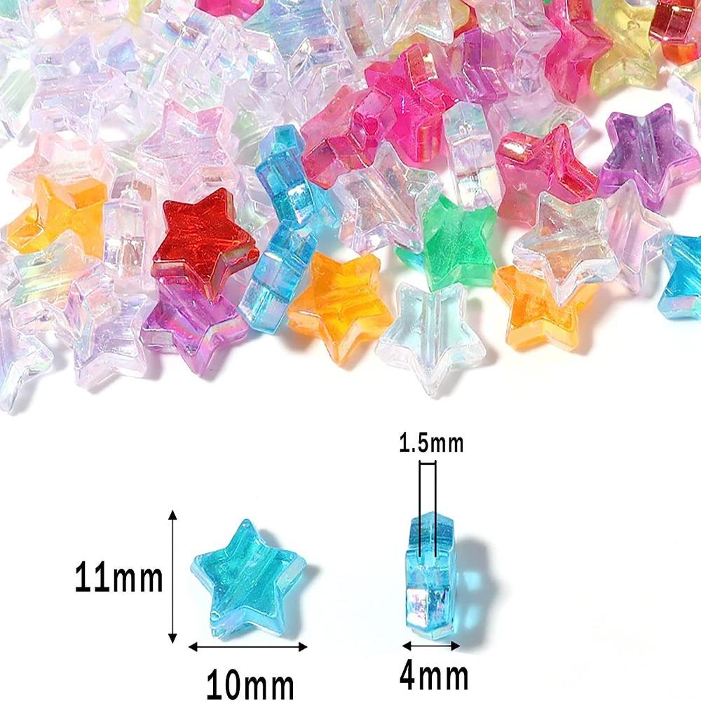 FOREVER Hạt Cườm Nhựa acrylic 10mm Nhiều Màu Sắc Dùng Làm Trang Sức