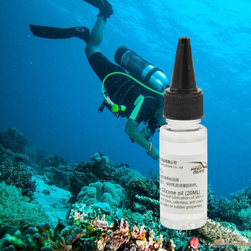 Tuýp Dầu Silicone Mini 20ml Bảo Trì Quần Áo Khi Đi Lặn