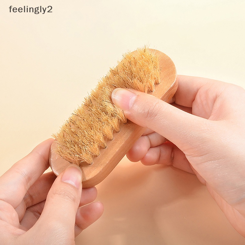 Bàn Chải Chà Rửa Móng Tay Hai Mặt Tự Nhiên