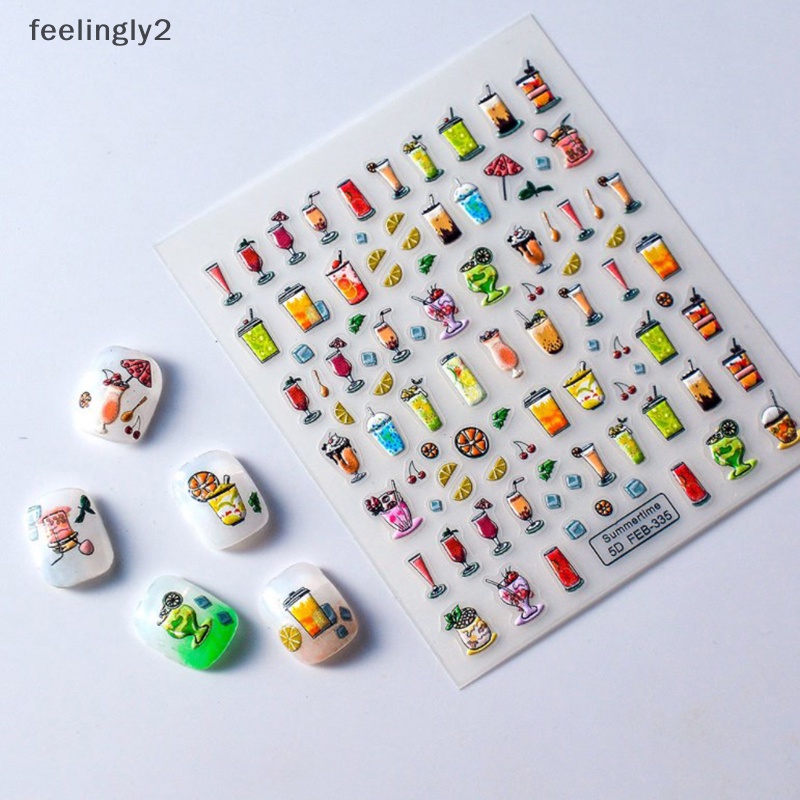 1 Tờ Miếng Dán Trang Trí Móng Tay Nghệ Thuật Họa Tiết Hoa Văn Dân Tộc Bohemian Retro (F)