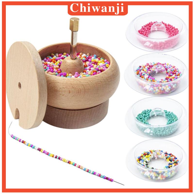 Bộ Tô Và Hạt Cườm Bằng Gỗ Dùng Làm Trang Sức Thủ Công DIY