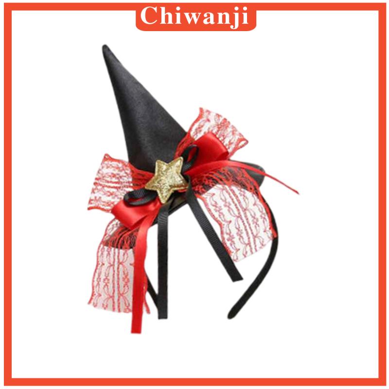 Băng Đô Mũ Phù Thủy Hóa Trang Halloween