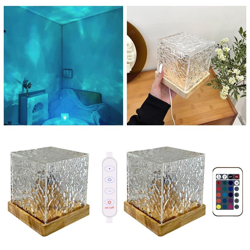 Đèn Ngủ Để Bàn Chất Liệu Acrylic Phong Cách Hiện Đại