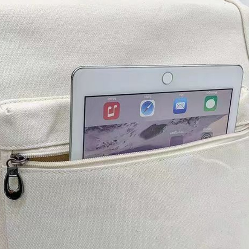 Ba Lô Đi Học Màu Trơn Chống Thấm Nước Sức Chứa Lớn Thời Trang Theo Phong Cách Hàn Quốc