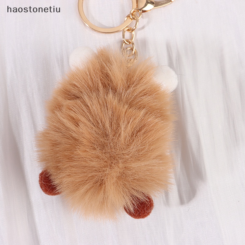 Móc Khóa Chuột Hamster Nhồi Bông Mềm Mại Đáng Yêu