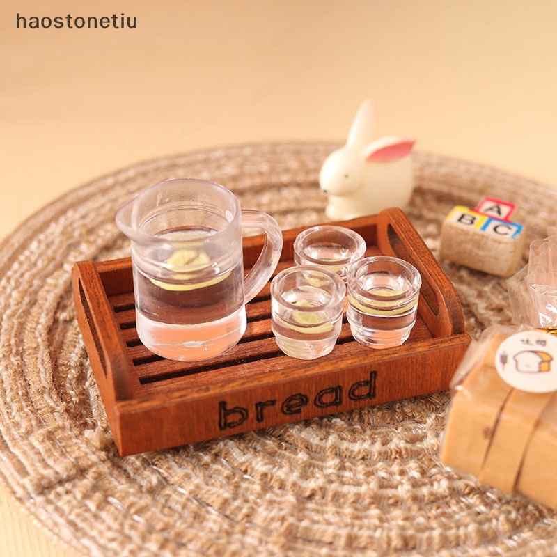 1 Bộ Ấm Nước Chanh Trang Trí Nhà Búp Bê 1: 12