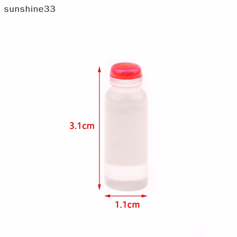 Bộ 2 Bình Nhựa Mini Dạ Quang Dùng Làm Đồ Trang Sức / Xe Hơi Độc Đáo DIY