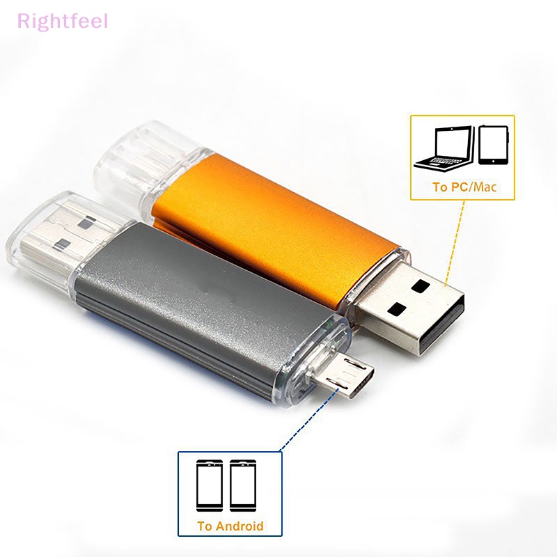 Usb OTG 128GB 64GB 32GB Tốc Độ Cao 2 Trong 1 Mới