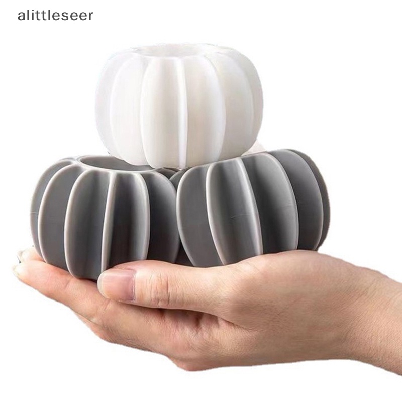 Set 1 / 3 Quả Bóng Giặt Bằng Silicone Có Thể Tái Sử Dụng