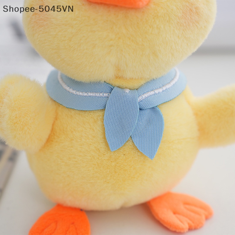 Móc Khóa Búp Bê Vịt Nhồi Bông Mềm Mại Dễ Thương Dùng Trang Trí Túi Xách / Quà Sinh Nhật