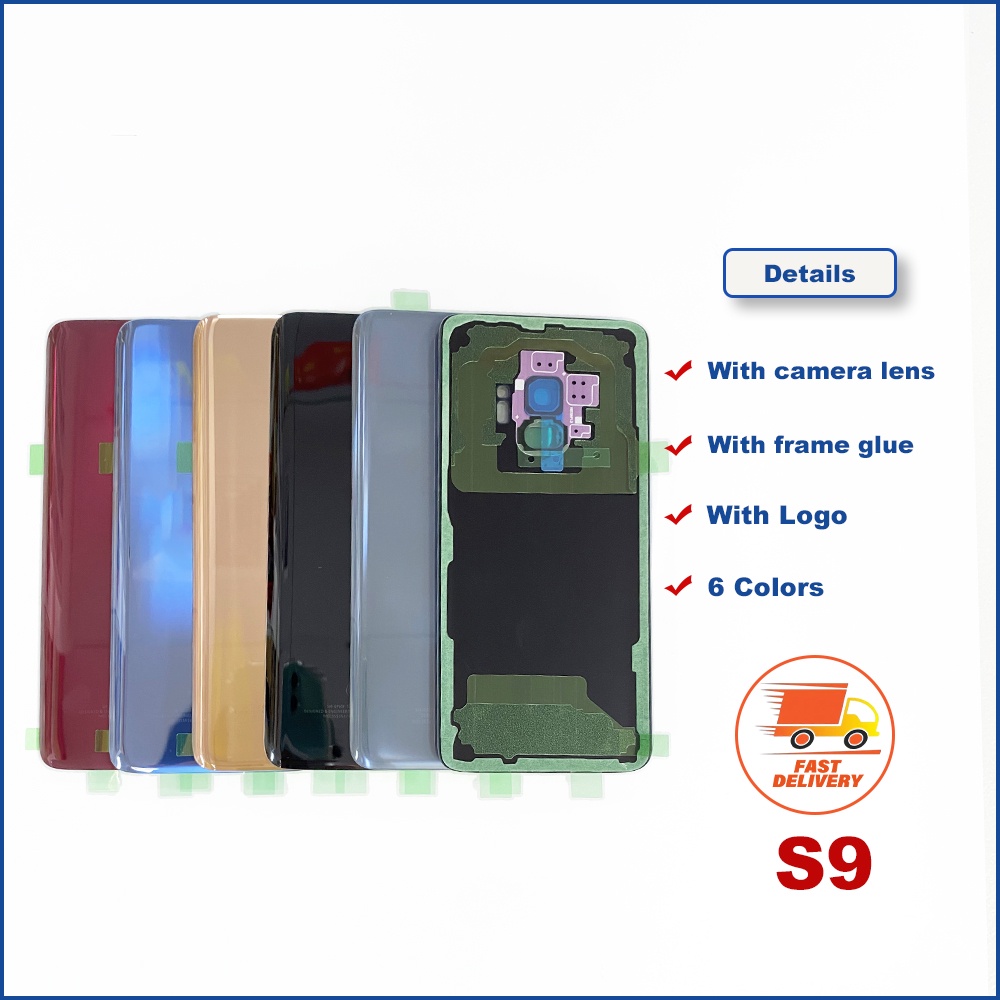 Mặt Lưng Điện Thoại Bằng Kính Thay Thế Chuyên Dụng Cho Samsung Galaxy S9 G960 Samsung Galaxy G960F