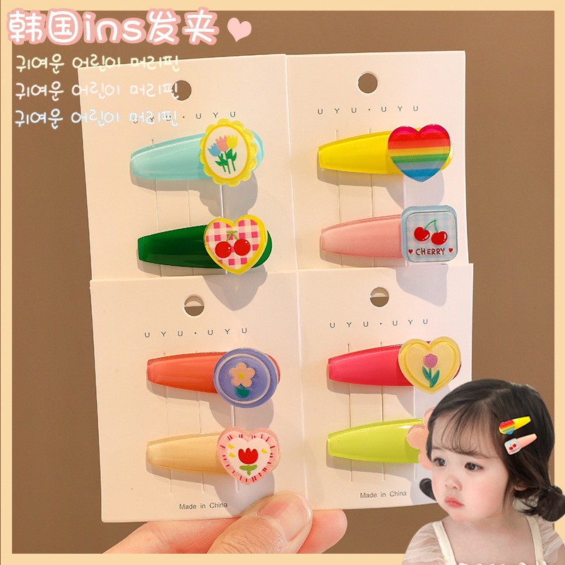 Kẹp Tóc Nhỏ Siêu Dễ Thương Cho Bé Gái