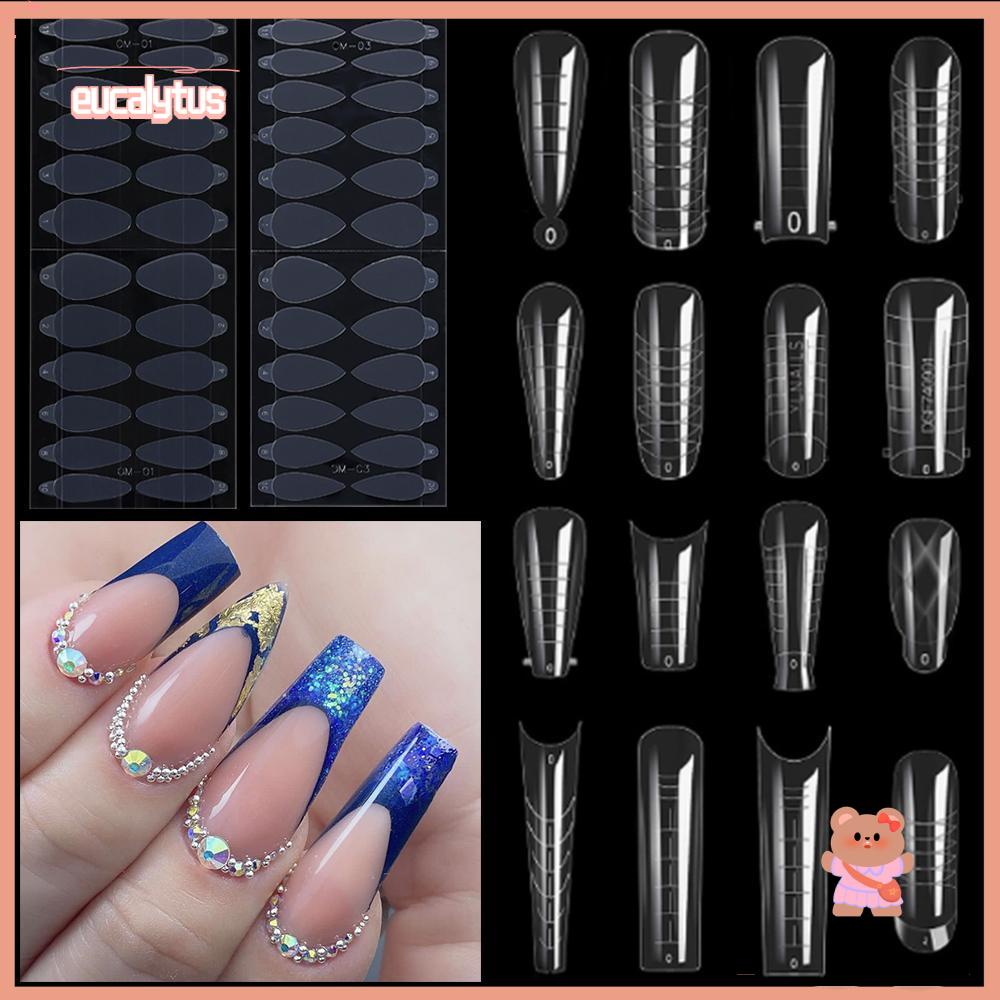 EUTUS Bộ 72 Miếng Dán Nối Dài Hệ Thống Pháp Giả Hai Đầu