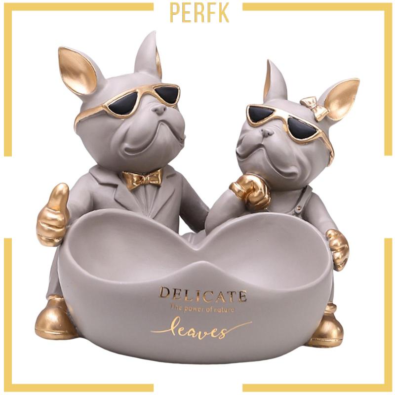 Khay Đựng Đồ Dùng Hình Chú Chó Sáng Tạo Trang Trí Nội Thất