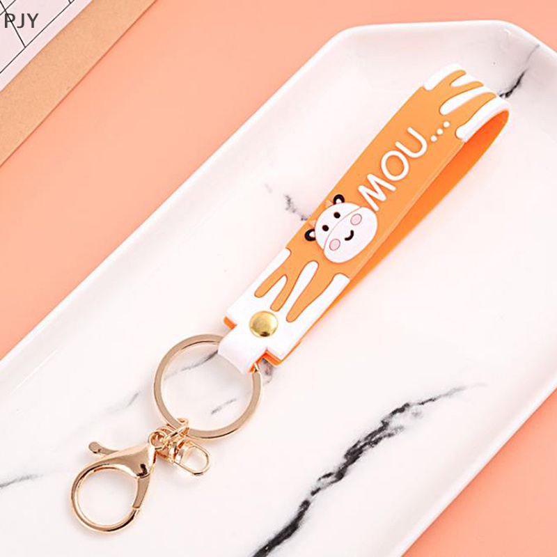 Pjy Móc Khóa Hình Bò Sữa Đáng Yêu Cho Nữ