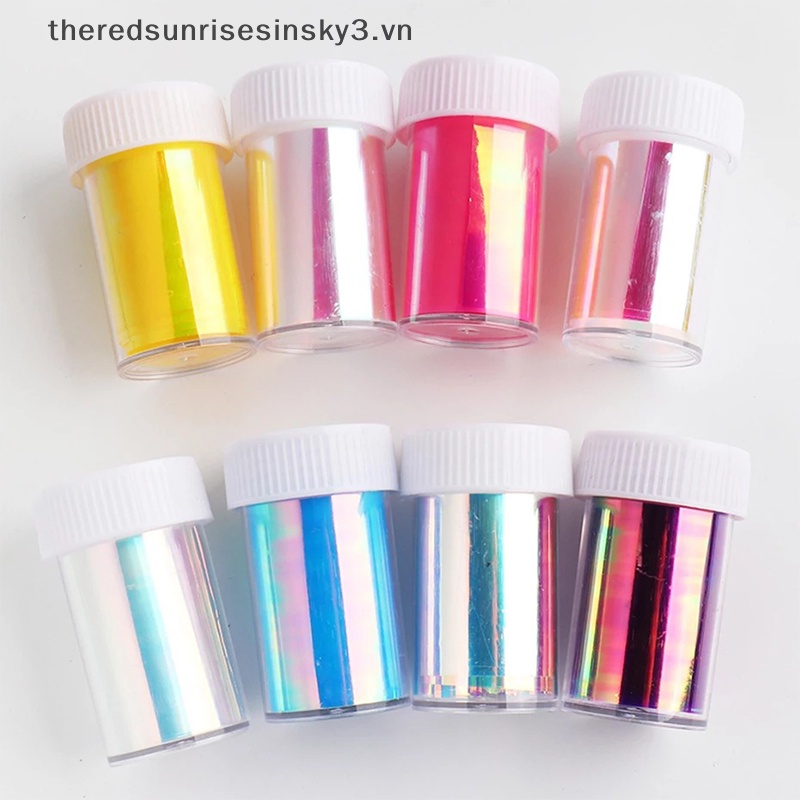 Khối Lập Phương Bằng Lá Kính # # Thời Trang Trang Trí Móng Tay Nghệ Thuật