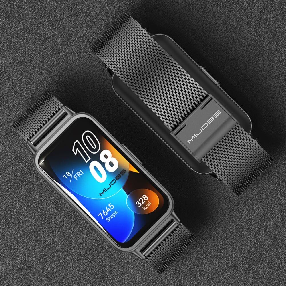 Dây Đeo Thay Thế Bằng Thép Không Gỉ Cho Đồng Hồ Thông Minh Huawei Band 8 7