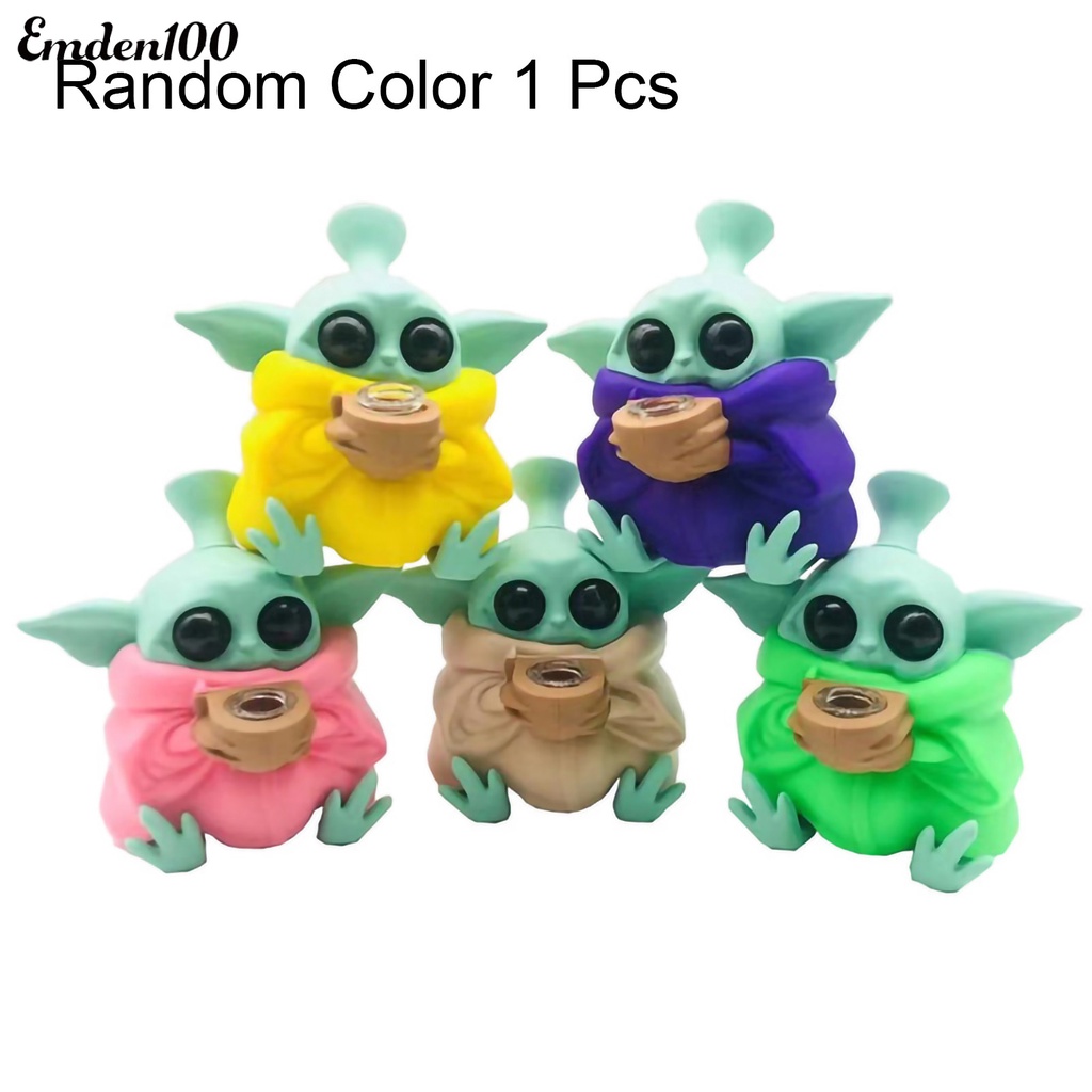 [EMDEN] Mô Hình Nhân Vật Yoda Trong Star War Mini Bằng Silicone Trang Trí Bàn Làm Việc