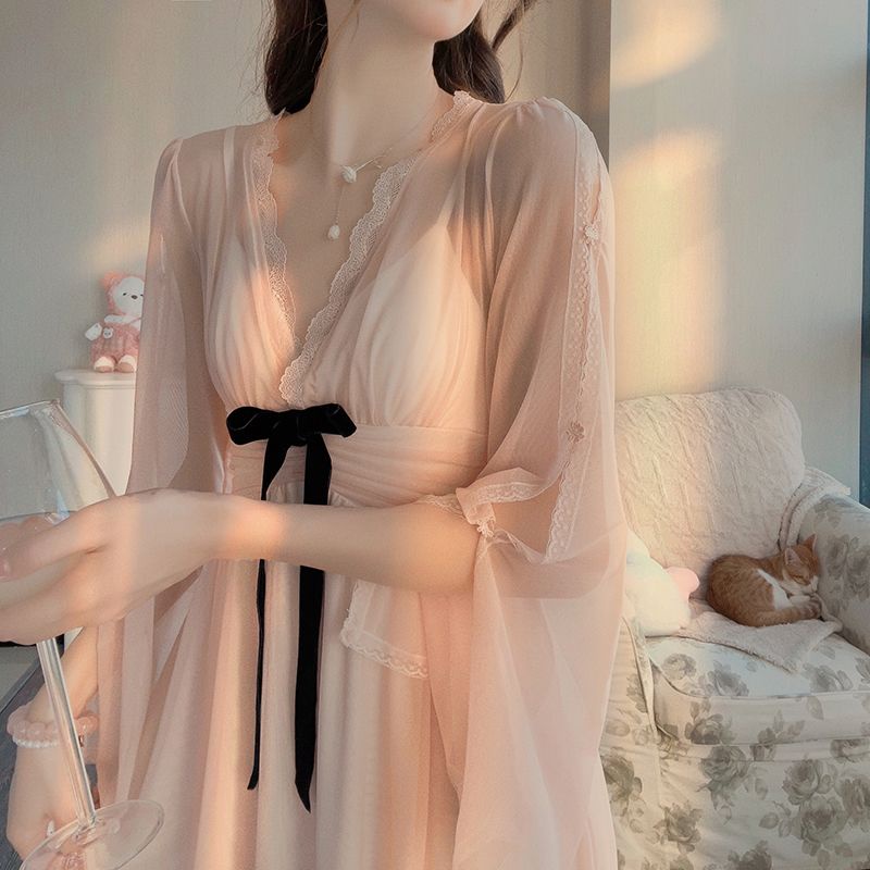 Đầm Ngủ Lưới Cao Cấp Phong Cách Thời Trang Mùa Hè Hàng Mới Dành Cho Nữ