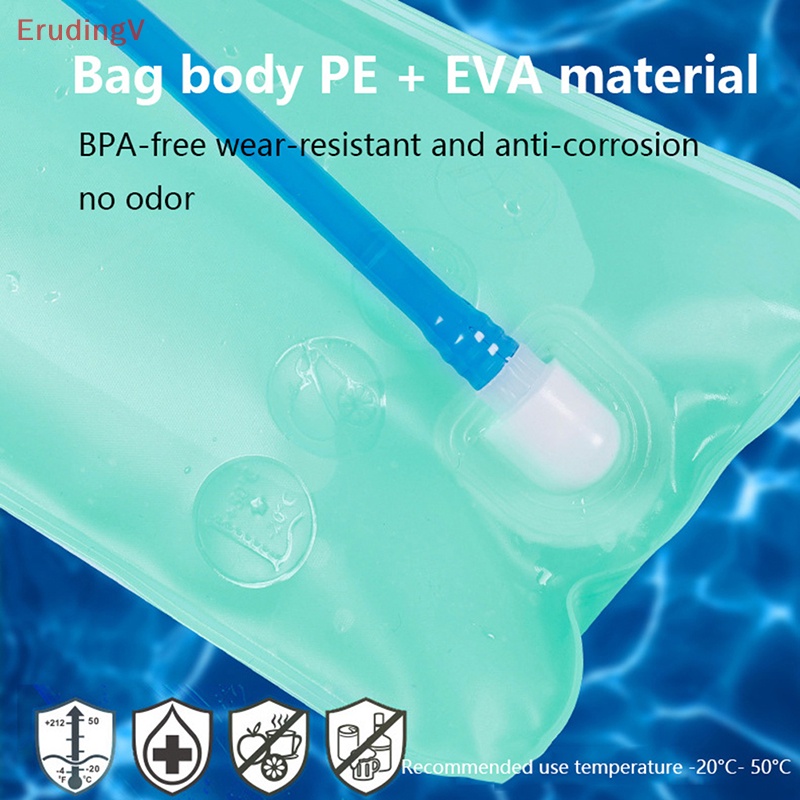 Túi Đựng Nước Uống 2L Chống Rò Rỉ Có Thể Gấp Gọn Tiện Dụng