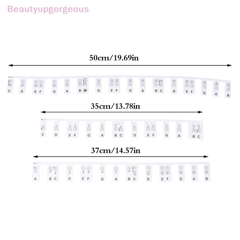 Bộ 88 Miếng Dán Phím Đàn Piano Bằng Silicone Có Thể Tháo Rời