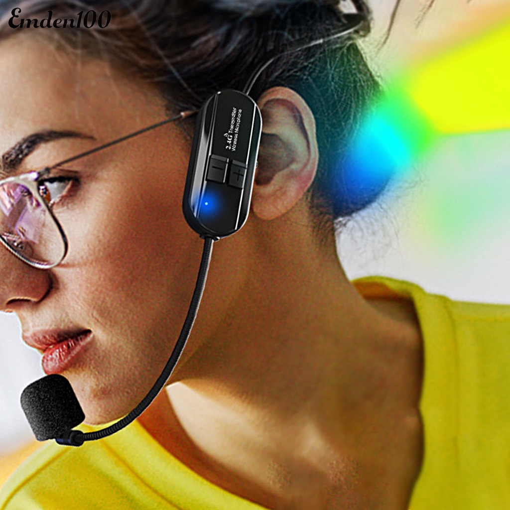 1 Bộ Micro Không Dây 2.4G Chống Ồn Độ Trung Thực Cao Cho Kèn Saxophone