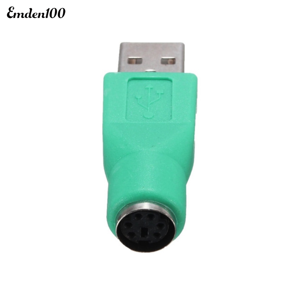 Đầu Nối Chuyển Đổi USB Male Sang PS2 Female Cho Bàn Phím Và Chuột