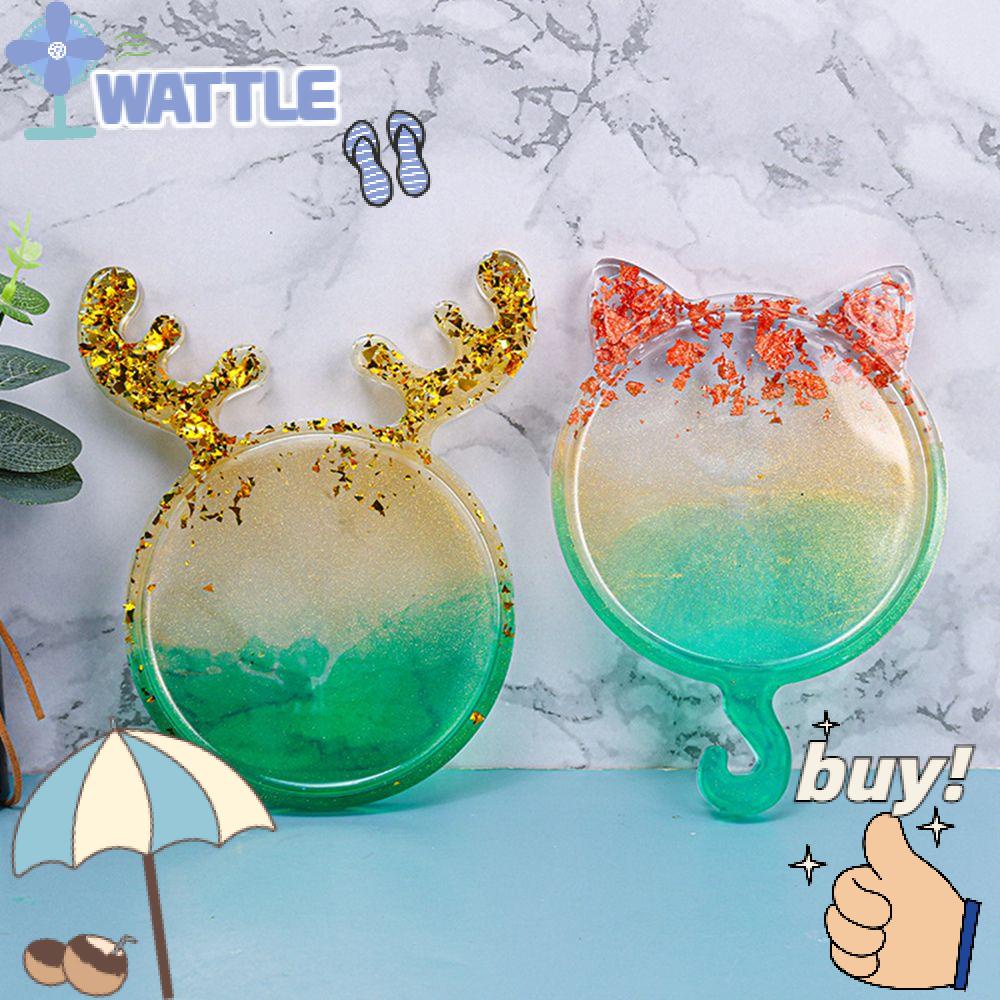 WTTLE Khuôn Silicone Làm Trang Sức Bằng Nhựa Resin Thủ Công