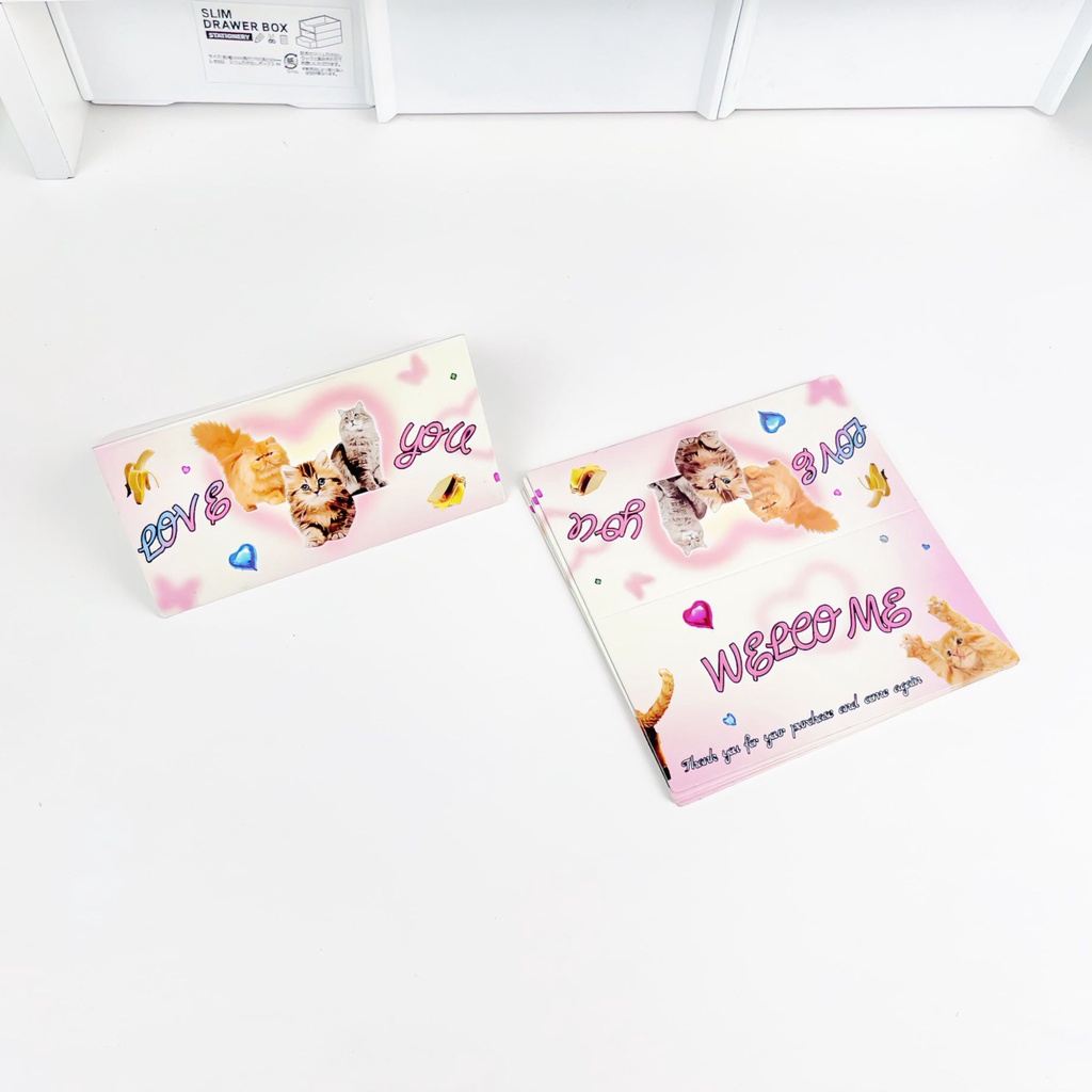Set 10 Tấm card Hoạt Hình Dễ Thương Trang Trí Sự Bảo Vệ