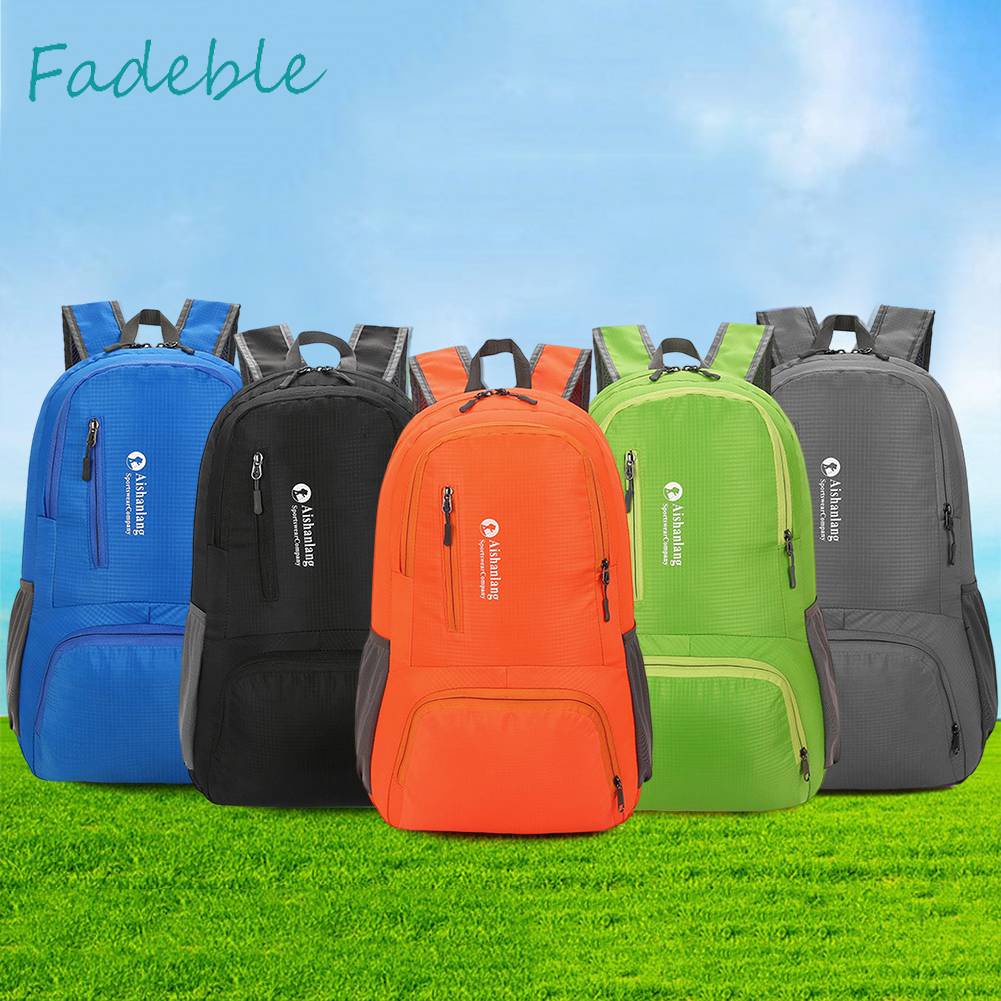 Ba Lô Du Lịch, Leo Núi Dây Đeo Vai, Gấp Được, Chất Liệu Nylon