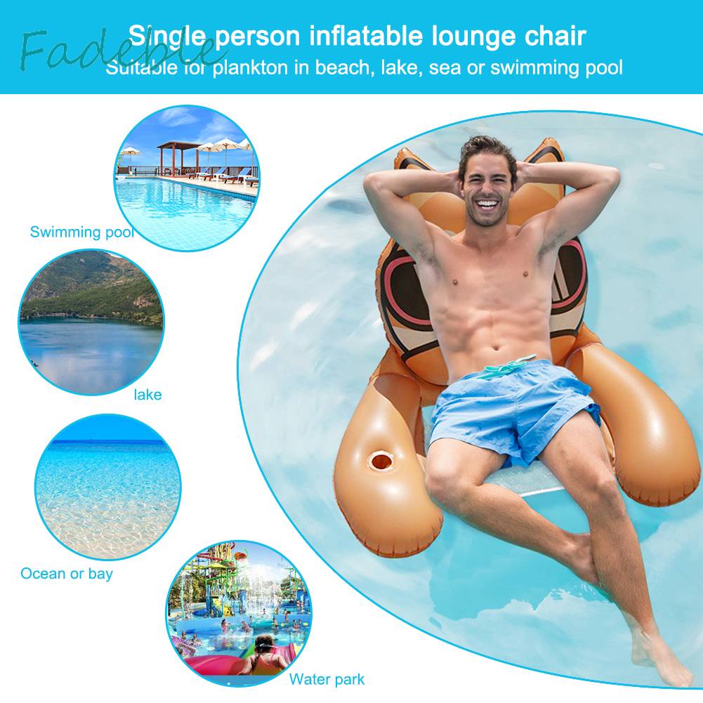 Phao Bơi Bơm Hơi Hình Động Vật Đáng Yêu Cho Người Lớn Và Trẻ Em