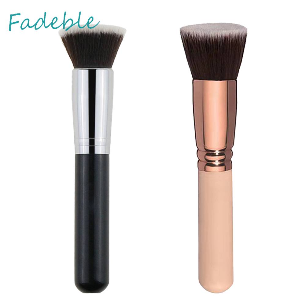 Cọ Trang Điểm Đầu Tròn Bằng Sợi Len Bền Bỉ Tiện Dụng